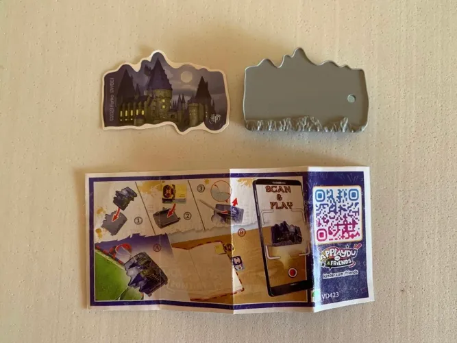 Kinder joy Harry Potter castelo
