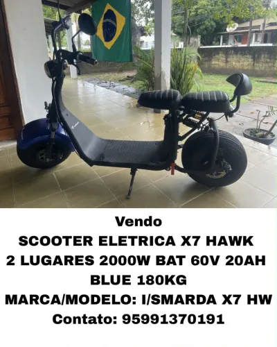 Vendo moto elétrica Scooter.