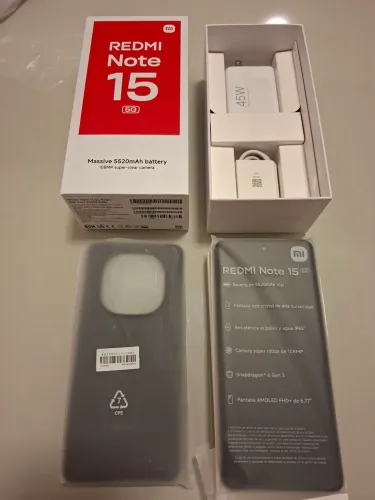 Glaciar REDMI note 15