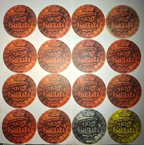 Tazos Jumbo O Máskara unidade