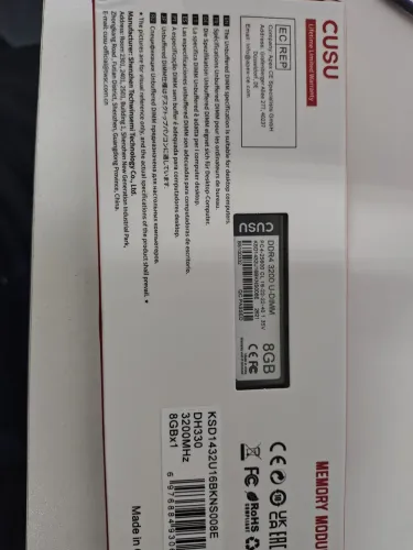 Memória ram ddr4