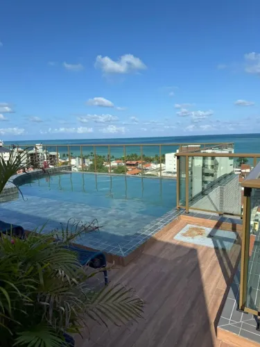 Apartamento com 3 dormitórios para alugar, 82 m² por R$ 5.538,97/mês - Poço - Cabedelo/PB