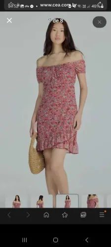 Vestido florido novo