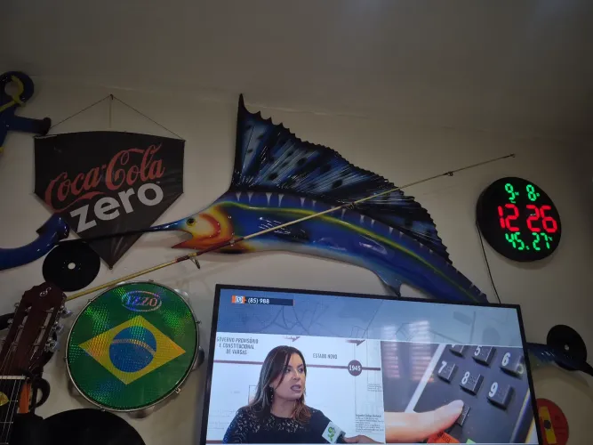 Marlin , ancora e timão