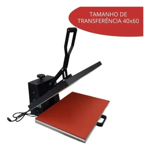 1,500 R$ - Prensa Térmica 60X40 Sublimação  