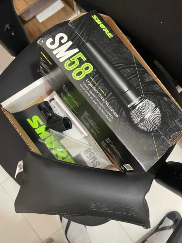 microfone shure sm58  original 
