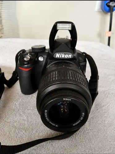 Câmera Nikon.