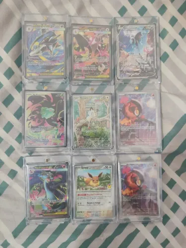 Lote de cartas pokémon