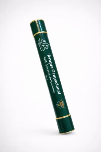 Canudo de Formatura Personalizado (nome, curso, logo)