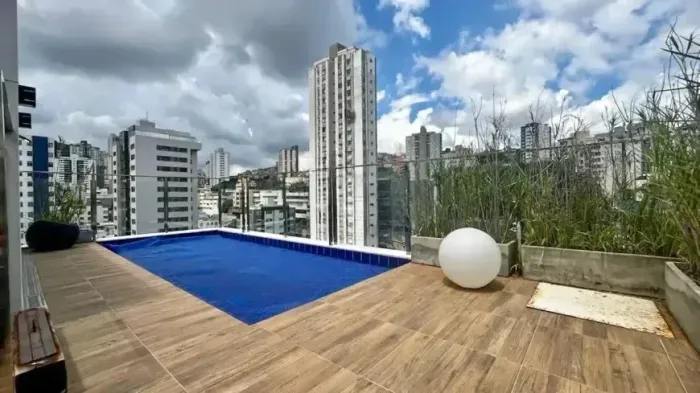 COBERTURA A VENDA NO BAIRRO SION 3 QUARTOS 2 SUÍTES 2 VAGAS E LAZER