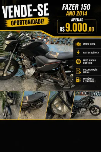 Fazer 150 oportunidade