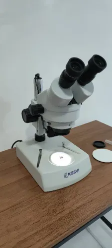 Microscópio estereomicroscópio Binocular com Zoom 180X profissional