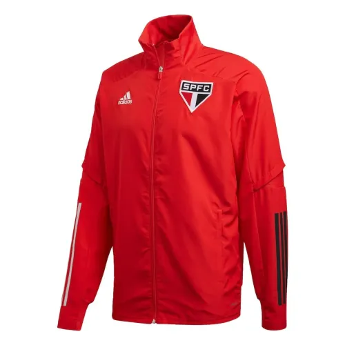 Jaqueta oficial do São Paulo FC (modelo Adidas Hino 2020/2021)Tamanho M
