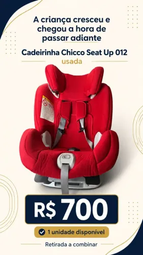 Cadeirinha Chicco Seat Up 012