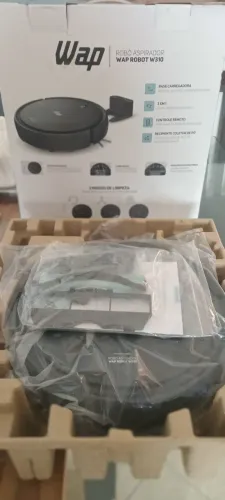 Robô Aspirador 3 em 1 Wap Robot W310 com Base Carregadora Bivolt
