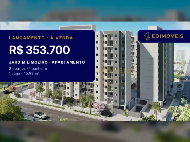 Pronto para morar: apartamento de 2 quartos no Jardim Limoeiro com condições facilitadas!