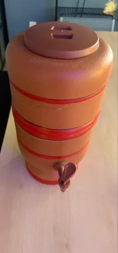 Filtro de Barro de Bancada 3L Marrom 3 litros 