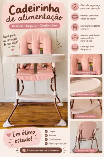 Cadeirinha de alimentação
