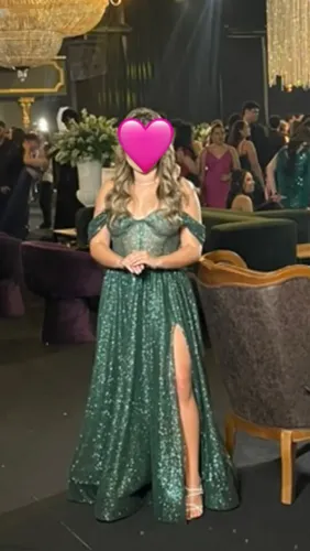 Vendo Vestido de Festa Usado 1X