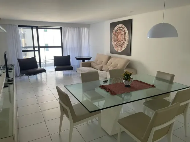 Apartamento com 3 dormitórios para alugar, 135 m² por R$ 11.000,00/mês - Boa Viagem - Reci