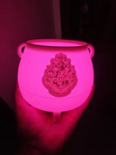 Luminária caldeirão do Harry Potter 