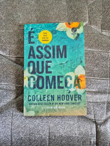 Livro- É ASSIM QUE COMEÇA- Colleen Hoover