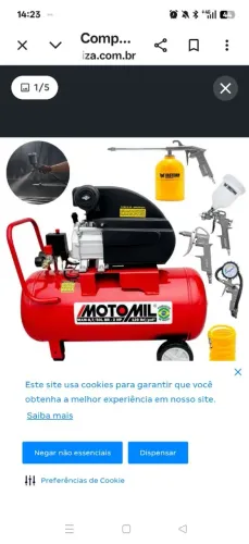 Compressor 50 litros 