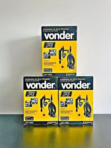 Lavadora de Alta Pressão Vonder 1200W Nova