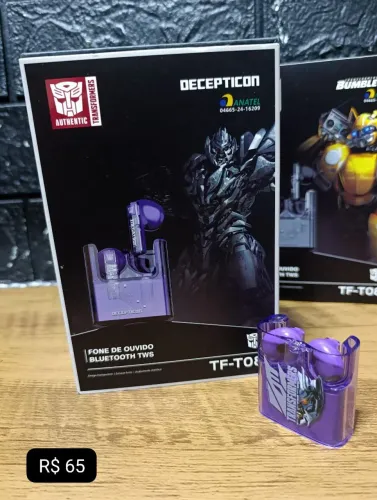 Fone Bluetooth Transformers 