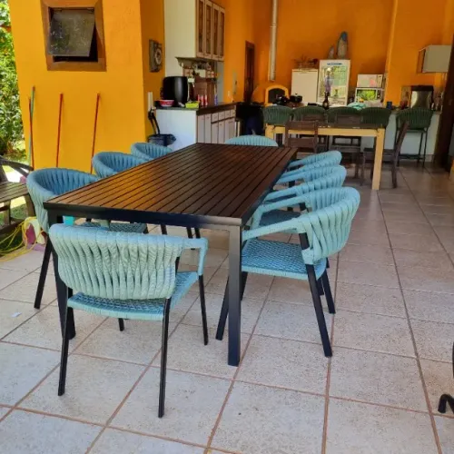 MESA RETANGULAR RIPADA