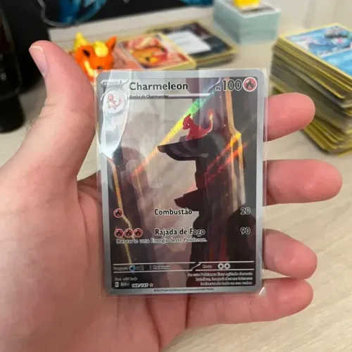 OPORTUNIDADE: Card Charmeleon Ultrararo - Item de Colecionador