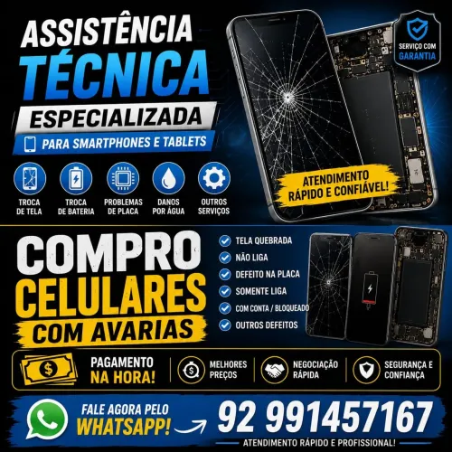 ASSISTÊNCIA TÉCNICA DE CELULAR, EXCELENTE
