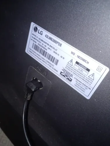 Tv LG 43 polegadas