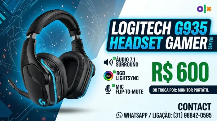 Fone Logitech G935