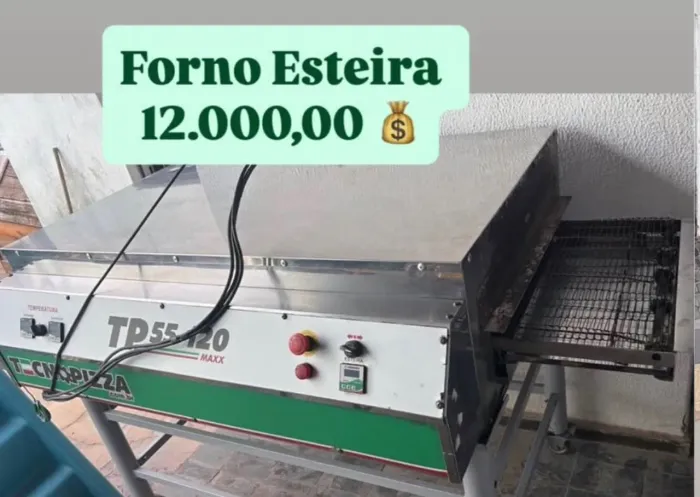 FORNO DE ESTEIRA Ideal para pizzarias !