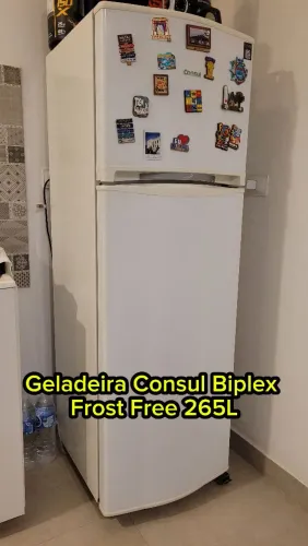 Geladeira Consul Biplex Frost Free 265L