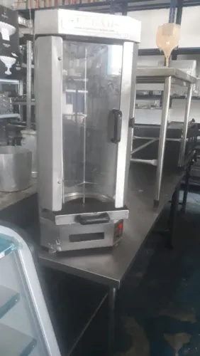 Máquina de churrasco grego Kebab