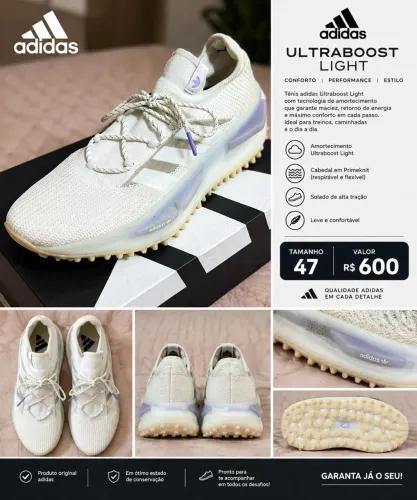 Tênis Adidas Ultraboost Light 47