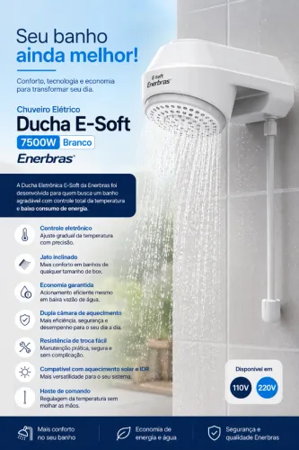Chuveiro Ducha E.Soft