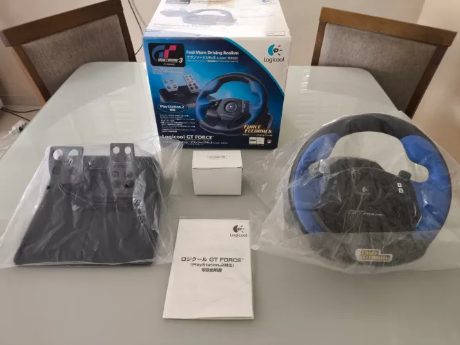 Volante logitech gt force PS2