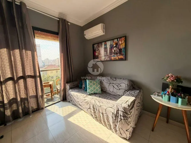 Apartamento 94 m², 3 Dormitórios, Suíte, Varanda com Vista Livre e Lazer na Aparecida San