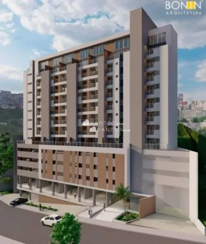 Cobertura com 1 dormitório à venda, 59 m² por R$ 425.174,40 - Cascatinha - Juiz de Fora/MG