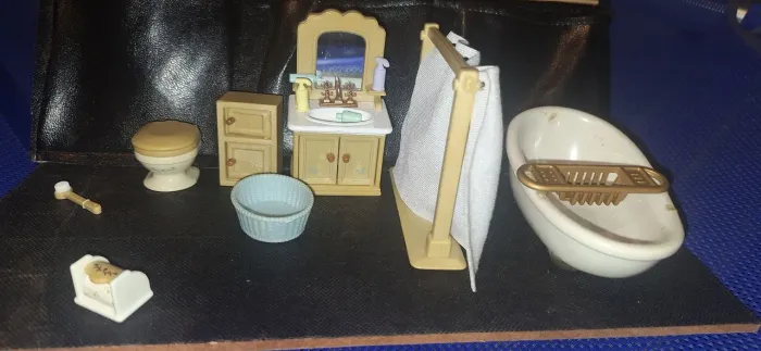 Sylvanian family _ kit banheiro