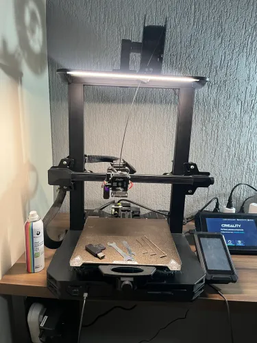 Impressora 3D CREALITY ENDER-3 S1 PRO + SONIC PAD+filamento+spray adesivo
