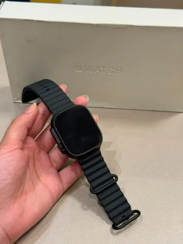 Apple Watch Ultra 2 49mm Preto Seminovo 100% Garantia Apple 08/12/2026- Retire em loja