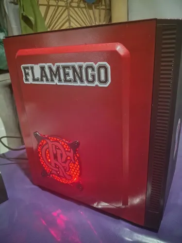 PC i5-3470 + 8GB RAM DDR3 + H61 - Gabinete Custom do Flamengo