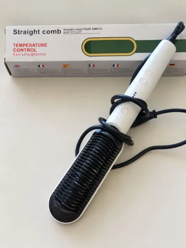 Escova Alisadora Elétrica - Straight Comb
