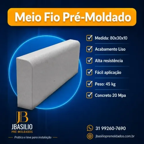 MEIO FIO - JBASILIO