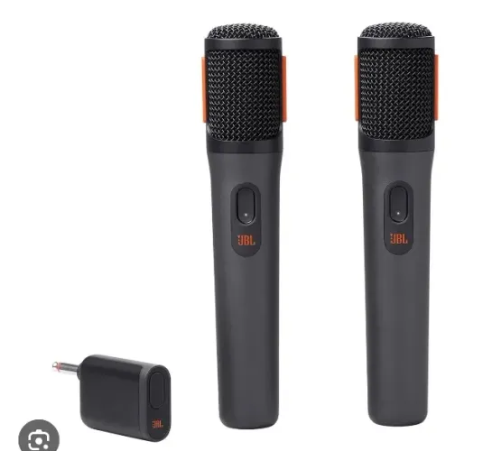 Caixa de som JBL com 2 Microfones originais