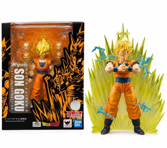 Goku SSJ2 SH FIGUARTS BANDAI (EXCLUSIVO)